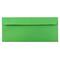 JAM Paper 4.125" x 9.5" Green Peel & Seal Closure Business Envelopes
